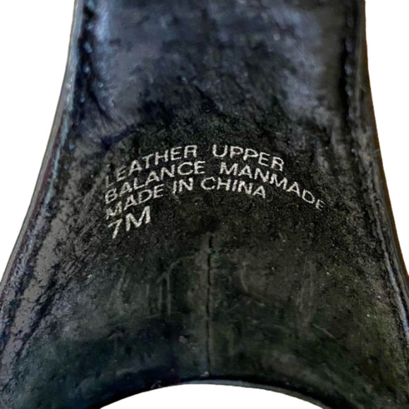 ANNE KLEIN Shoes Ankle Strap Black Patent Leather 3” Heel Womens Siz… - Picture 10 of 10